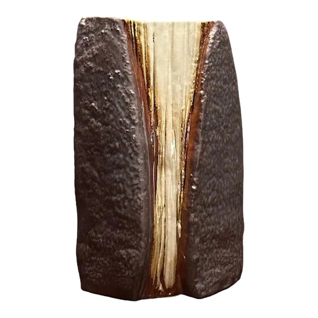 Carl-Harry Stålhane, Swedish Mid-Century Modern, Ceramic Stoneware, Vase, 1970s For Sale