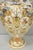 Gold Vintage 30" Japanese Royal Satsuma Hand Painted Porcelain Oriental Dragon Vase For Sale - Image 8 of 17