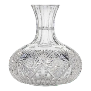Late 19th Century Crystal Cut Flower Vase