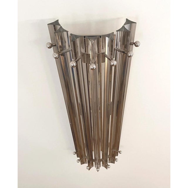 Italian Murano Glass Wall Sconces in the style of Venini, 1990s, Set of 4 For Sale - Image 17 of 18