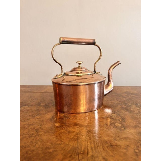 Early 19th Century Small Antique George III Copper Kettle, 1800 For Sale - Image 5 of 6