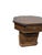 Jacobean 1980s Ethan Allan Charter Oak Jacobean End Side Table Octagon Rent Table Style For Sale - Image 3 of 16