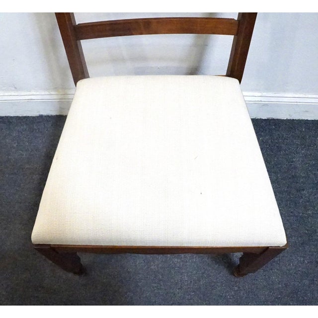 Brown Pennsylvania House Early American Country Style Ladderback Dining Side Chair For Sale - Image 8 of 10