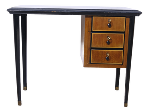Mid-Century Modern Writing Desk with Drawers, Italy, 1950s