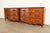 Ralph Lauren Ralph Lauren French Provincial Louis XV Carved Walnut Marble Top Commodes or Chests of Drawers, Pair For Sale - Image 4 of 16