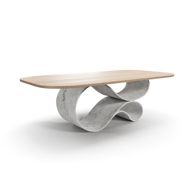 Best Residential Dining Table- NYCx Design Award: The Whorl Dining Table by Neal Aronowitz is an exhilarating evolution of...