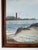 Vintage Cosman Coastal Lighthouse Impressionist Oil Painting on Masonite Board – Framed For Sale - Image 9 of 18