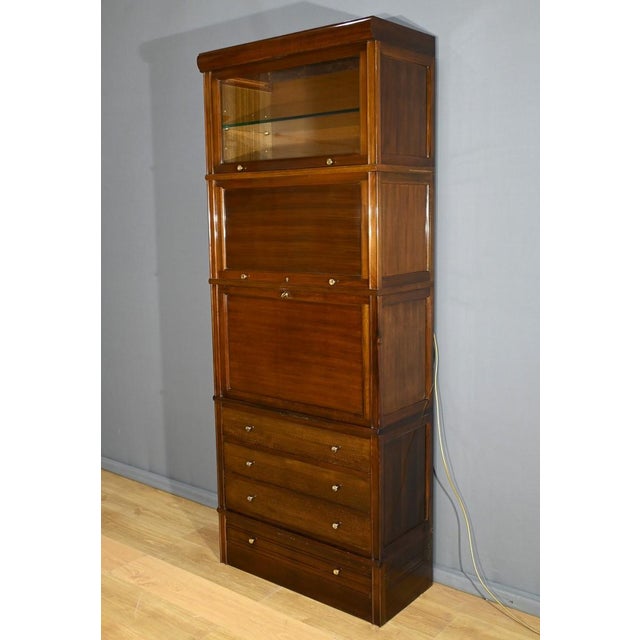 Modular Mahogany Furniture from Maison Martin Dupuis, 1970 For Sale - Image 4 of 18