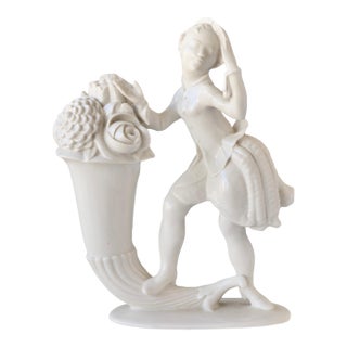 Schwarzburg Pfeiffer Porcelain Figurine For Sale