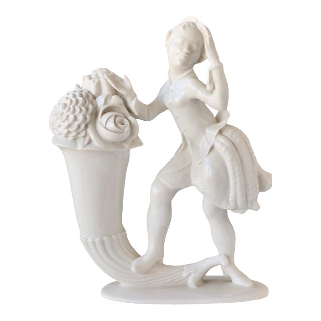 Schwarzburg Pfeiffer Porcelain Figurine For Sale