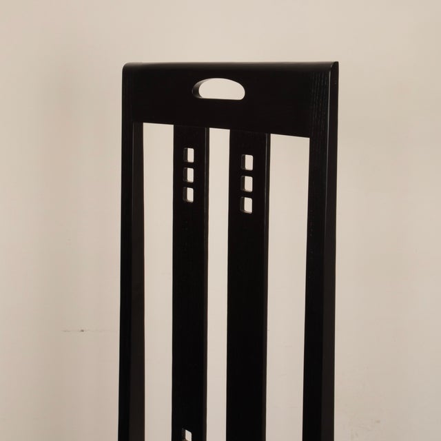 High Ingram Chair by Charles R. Mackintosh for Alivar, 1980s For Sale - Image 14 of 18