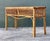 Vintage Italian Loop Rattan Console Table For Sale - Image 9 of 12