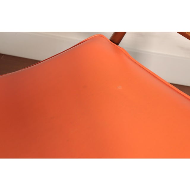 Brown Vintage James Mont King Cole Style Bentwood Cane Arm Chair Mid Century Modern Retro 60's 70's Beech Wood For Sale - Image 8 of 11