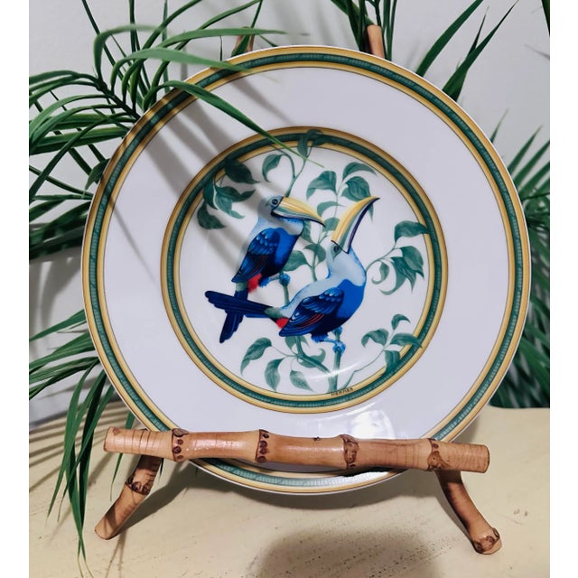 Hermès Toucan Vintage Porcelain Bowl For Sale In Miami - Image 6 of 10