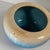 Ceramic Early 20th Century Japanese Blue and White Awaji Glaze Bowl For Sale - Image 7 of 13