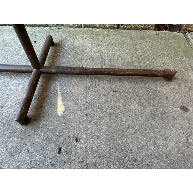 Vintage, French Adjustable Architect's Side Table For Sale - Image 10 of 12