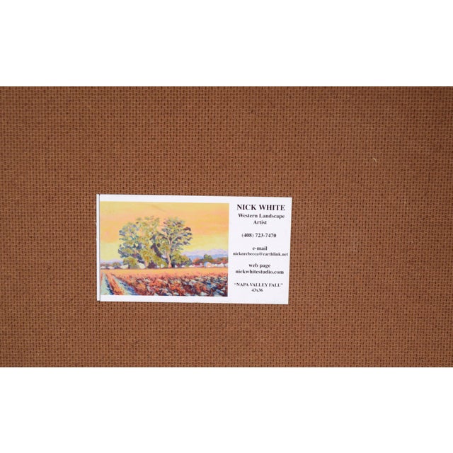 Mountain Lake - Plein Aire Landscape Acrylic on Board For Sale - Image 10 of 10