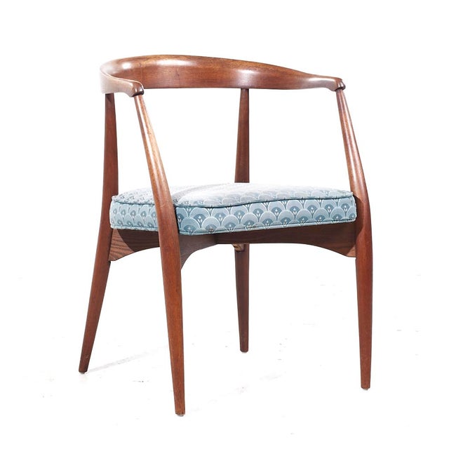 Lawrence Peabody Lawrence Peabody Mid Century Armchairs - Pair For Sale - Image 4 of 10