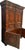 English Alfonso Marina Brussels II Brittany Ebony Inlaid Armoire Linen Press For Sale - Image 3 of 3