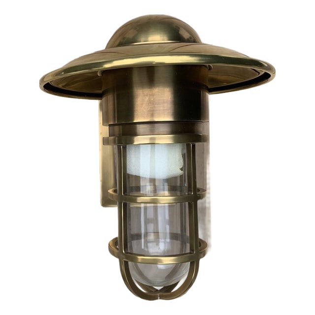 Visual Comfort Indoor/Outdoor Marine Lights - Set of 4 For Sale