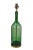 Rustic Mid 20th Century 2 Vintage Green Glass Magnum Wine Bottle Table Lamps Pair For Sale - Image 3 of 11