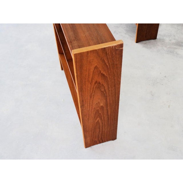 Vintage Bookcases in Teak | 1960s, Set of 2 For Sale - Image 6 of 11