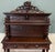 Antique French Buffet Server Sideboard Barley Twist Dark Oak Drawers 4 Tier 19c For Sale - Image 11 of 18