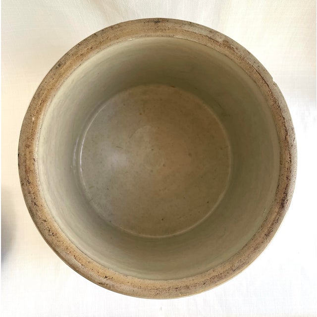 Early 20th Century Antique Red Wing Stoneware Butter Crock For Sale - Image 5 of 6