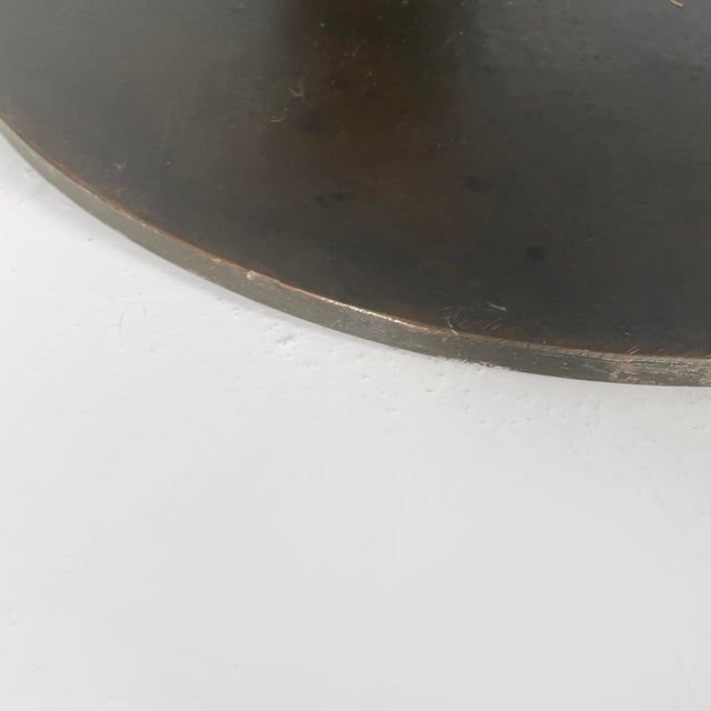 1980s Italian Modern Round TL59 Dining Table attributed to Afra and Tobia Scarpa for Poggi, 1980s For Sale - Image 5 of 18