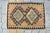 1960s Vintage Mid Century Geometric Rug For Sale - Image 5 of 6