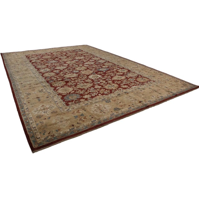 New Agra Rug - 12' X 18' For Sale - Image 4 of 8