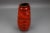 Mid-Century Fat Lava Red Glazed Ceramic Vase from Bay Keramik, W. Germany, 1970s For Sale - Image 14 of 15