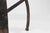 Black Industrial Black Metal Stool with Frame, France, 1920s For Sale - Image 8 of 15