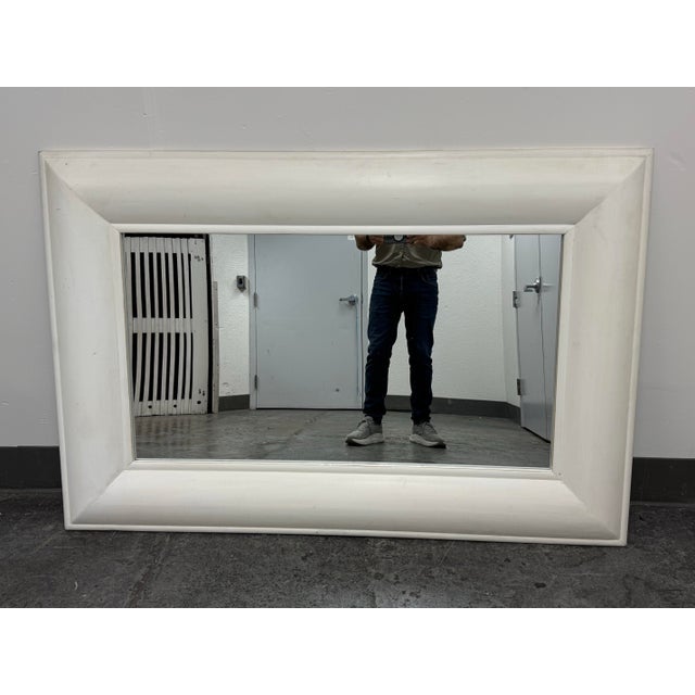 2000 - 2009 Moes Home Savanna Wood Mirror For Sale - Image 5 of 11