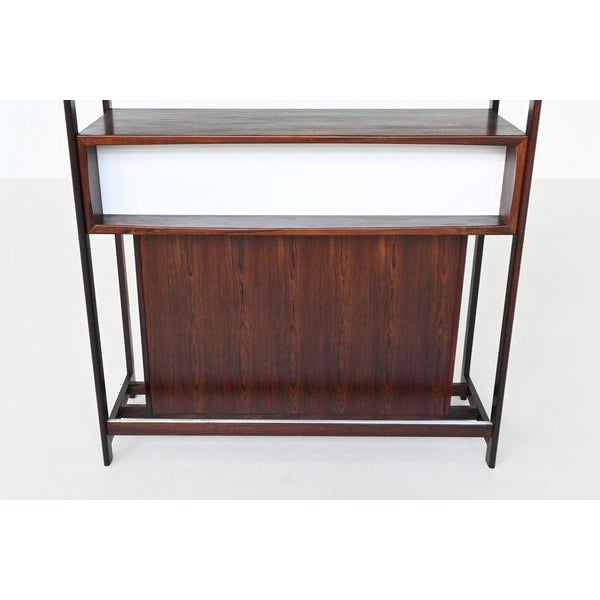 Dry Bar in Rosewood by Knud Bent for Dyrlund, Denmark, 1960s For Sale - Image 16 of 18