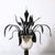 Mid-Century Expansive Leaf Form Handblown Murano Glass & 24kt Gold Fleck Uplight For Sale - Image 11 of 18