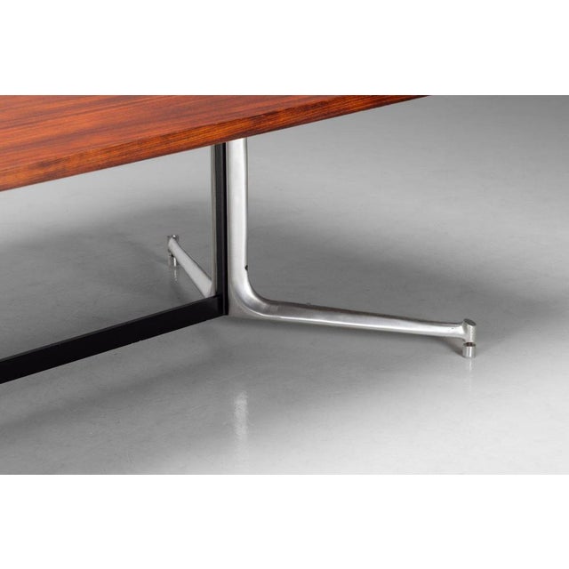 Metal Conference Table by Preben Fabcius Jorgen Kastholm for Kill International, 1968 For Sale - Image 7 of 18