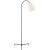 Thomas O'Brien by Visual Comfort Signature Mia Floor Lamp in Aged Iron with Linen Shade For Sale