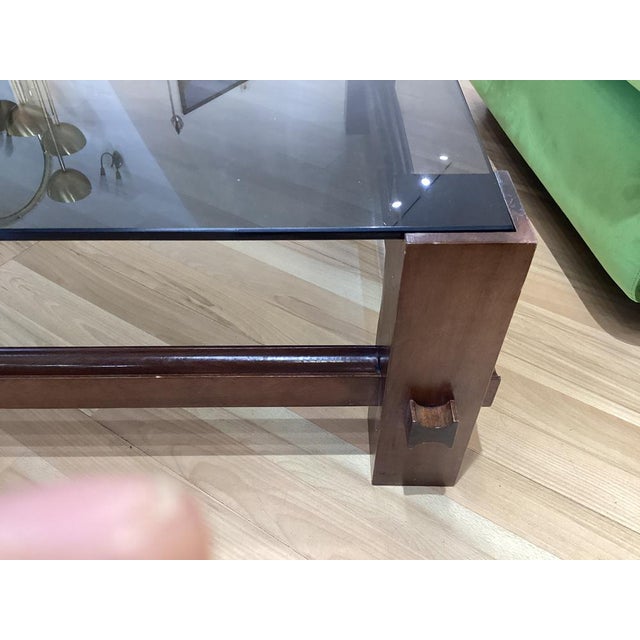 Wood Model 2461 Coffee Tables in Wood from Fontana Arte, 1960s, Set of 2 For Sale - Image 7 of 11