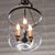 Early 20th Century Lantern in Iron and Blown Glass For Sale - Image 12 of 14