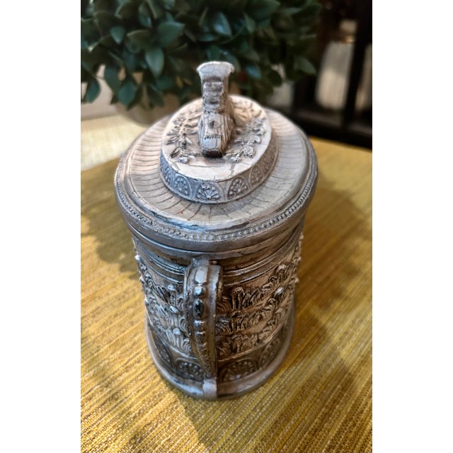 1980s Vintage Oval Dresser or Trinket Box With Lid For Sale - Image 5 of 8