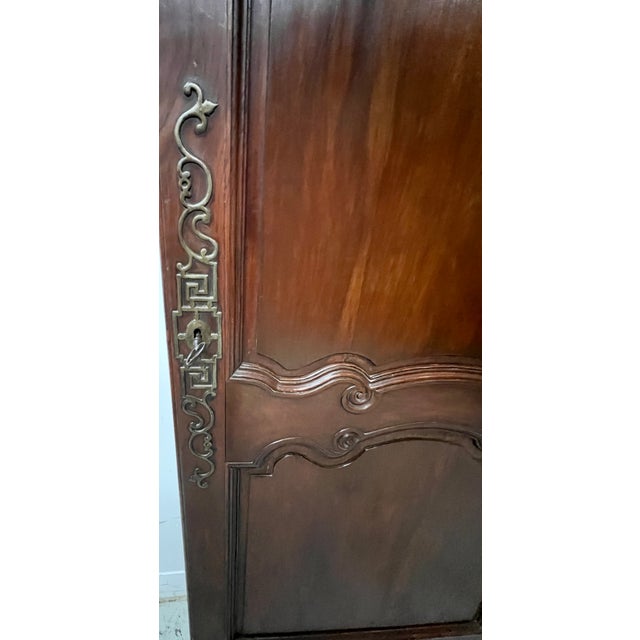 Antique Cabinet Door in Cherry Wood, 1800s For Sale - Image 5 of 18
