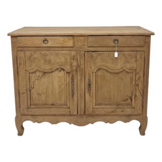Antique French Provincial Oak Sideboard For Sale