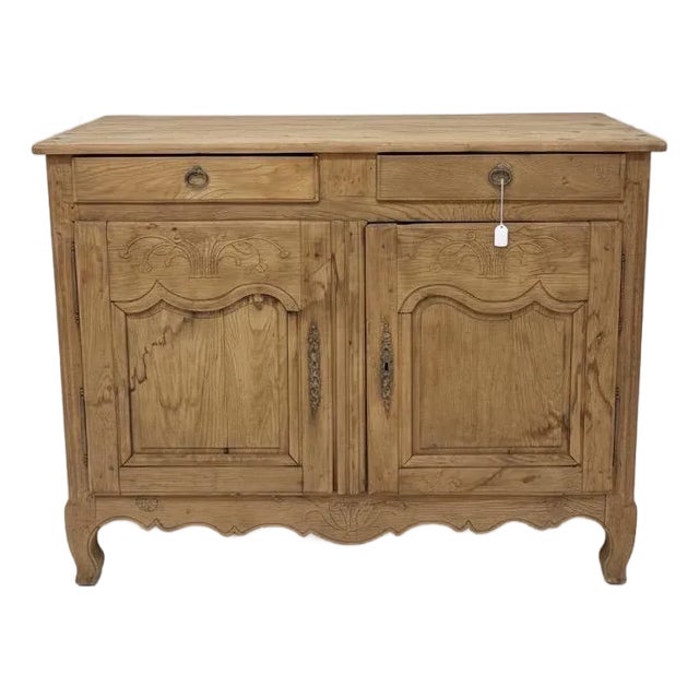 Antique French Provincial Oak Sideboard For Sale