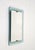 Blue Mid-Century Modern Aquamarine Stained Glass Wall Mirror by Max Ingrand for Fontana Arte, 1950s For Sale - Image 8 of 18