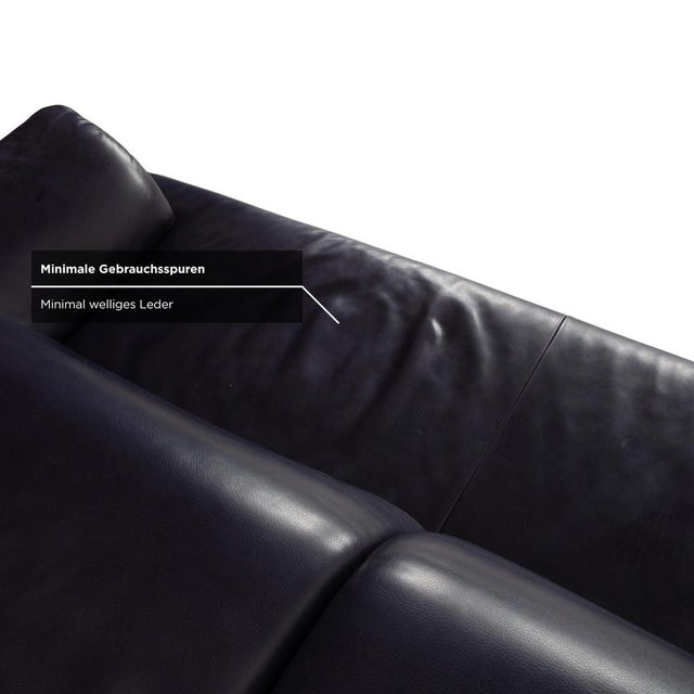 Avanti 3-Seater Sofa in Purple Leather from Koinor For Sale - Image 11 of 17