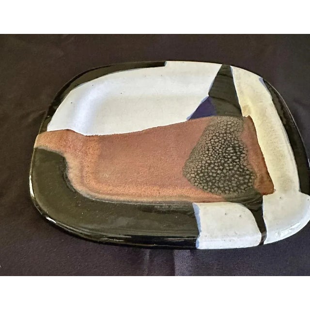 Ceramic Painting Wall Sculpture by Jacques Pouchain ​, 1960s For Sale - Image 9 of 12