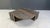 Vintage oval grey/green marble coffee table on two architectural design bases. Beautiful natural veining troughout. Good...