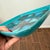 Mid Century Modern Aldo Londi Vetrata Bitossi Italy Teal Ceramic Ashtray Rare For Sale - Image 10 of 11