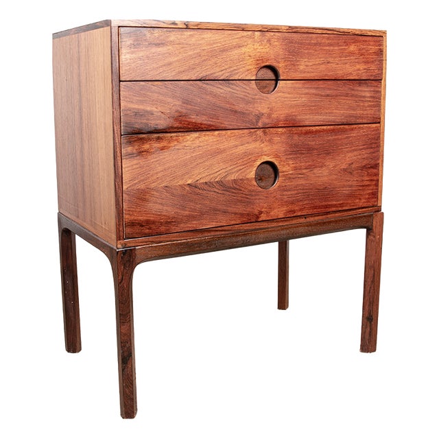 Danish Chest of Drawers in Rosewood by Kai Kristiansen for Aksel Kjersgaard, 1960 For Sale
